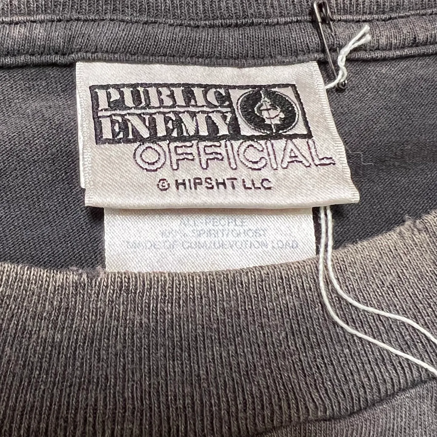 Original co-branded main mark/washed mark/with little angel anti-counterfeiting mark PUBLIC ENEMY